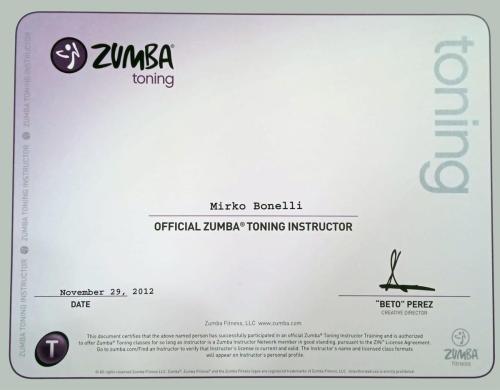 Zumba Tonic Instructor
