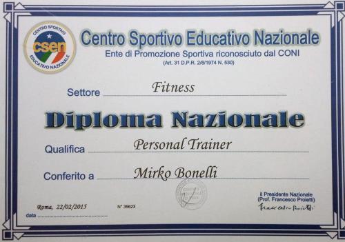 Diploma Personal Trainer